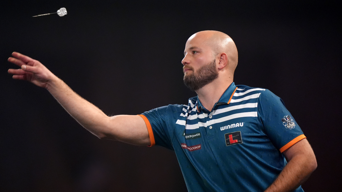 Mondiaux fléchettes PDC 2025 Thibault Tricole passe le premier tour avec difficulté