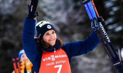 Poursuite femmes Grand-Bornand Julia Simon deuxième, Franziska Preuss impériale (1)