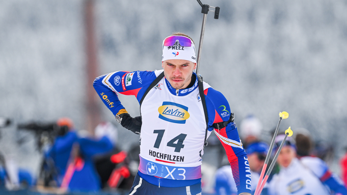 Poursuite hommes Hochfilzen 2024 Émilien Jacquelin à une chute de la victoire, Johannes Boe s'impose