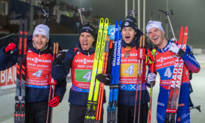 Relais hommes Kontiolahti Les Bleus victorieux devant la Norvège et la Suède