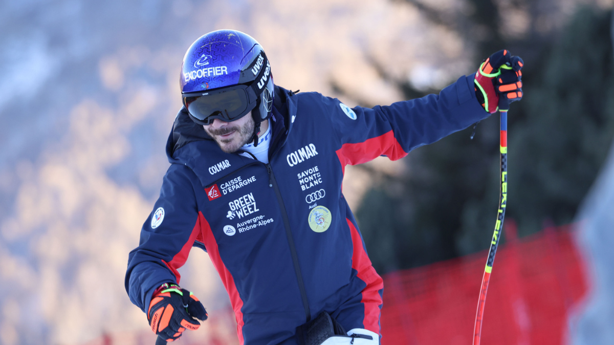 Ski alpin Bormio Cyprien Sarrazin victime d'une énorme chute à l'entraînement