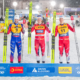 Ski de fond Davos Lucas Chanavat 2ème du sprint skate derrière Johannes KlaeboSki de fond Davos Lucas Chanavat 2ème du sprint skate derrière Johannes Klaebo