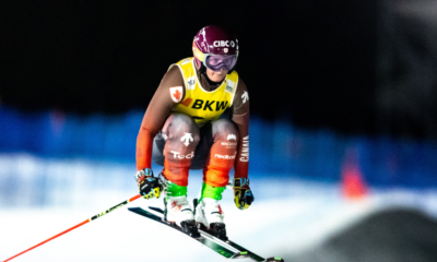 Skicross Arosa Marielle Berger Sabbatel au pied du podium, Marielle Thompson confirme