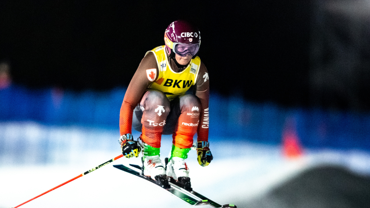 Skicross Arosa Marielle Berger Sabbatel au pied du podium, Marielle Thompson confirme