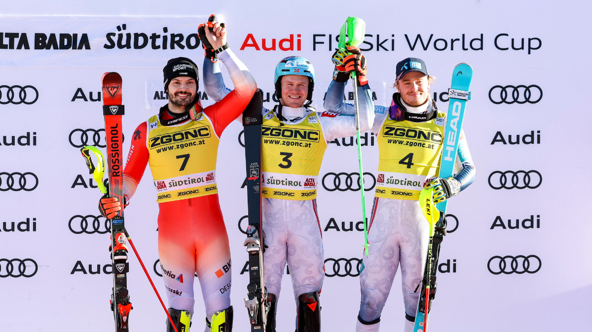 Slalom hommes Alta Badia 2024 Timon Haugan écrase la concurrence, Clément Noël 6e