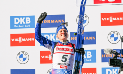 Sprint femmes Hochfilzen Sophie Chauveau deuxième derrière Franziska Preuss (1)