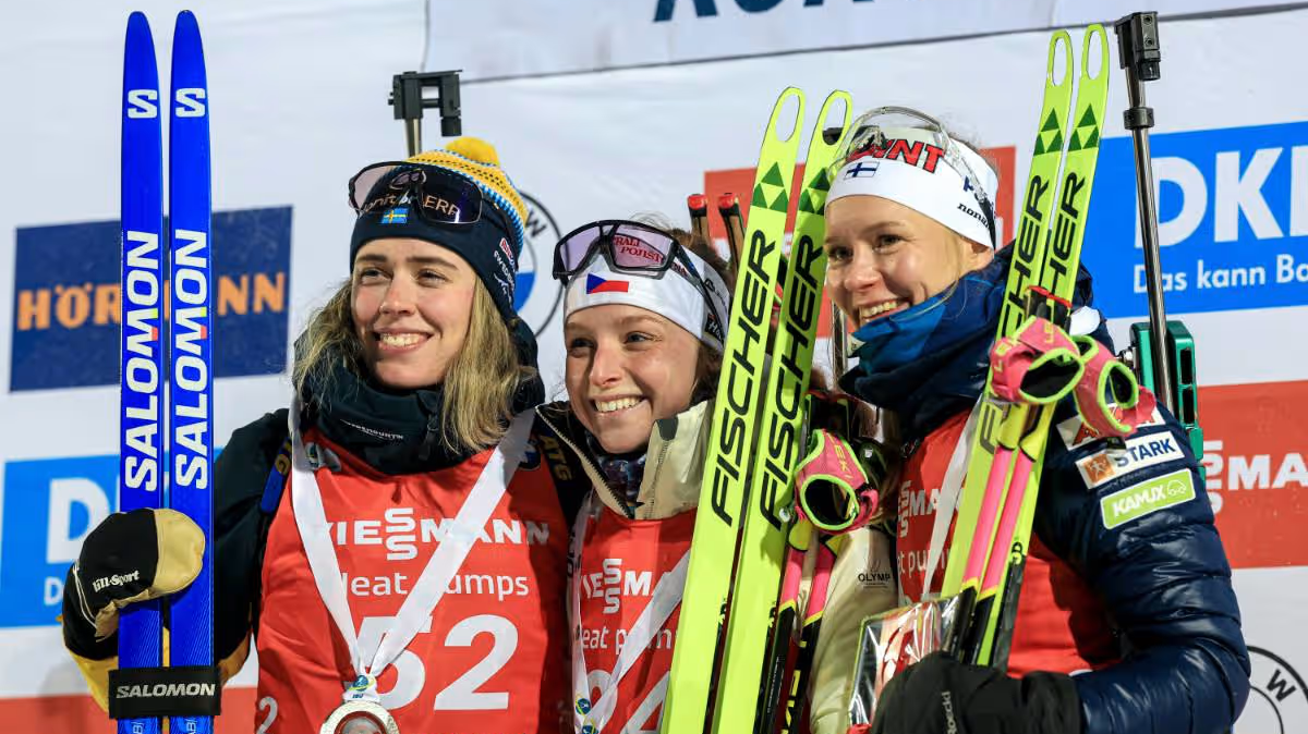 Sprint femmes Kontiolahti Marketa Davidova renoue avec la victoire, les Bleues déçoivent (1)