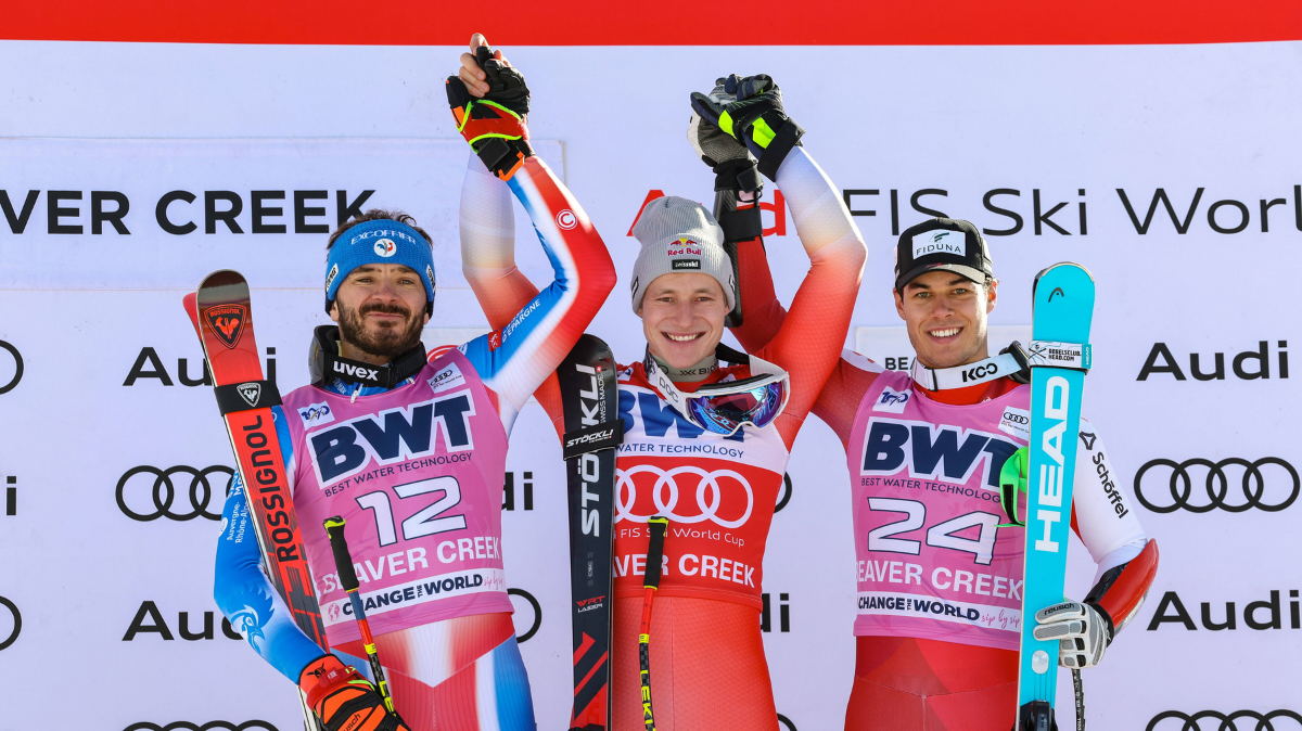 Super-G Hommes Beaver Creek 2024 Cyprien Sarrazin prend une magnifique 2ème place derrière Marco Odermatt (1)