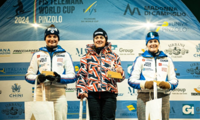 Télémark Pinzolo 2024 Pas de victoire mais une pluie de podiums sur le sprint pour les Bleus