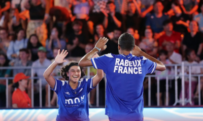 Teqball Amélie Julian et Hugo Rabeux en bronze aux Mondiaux