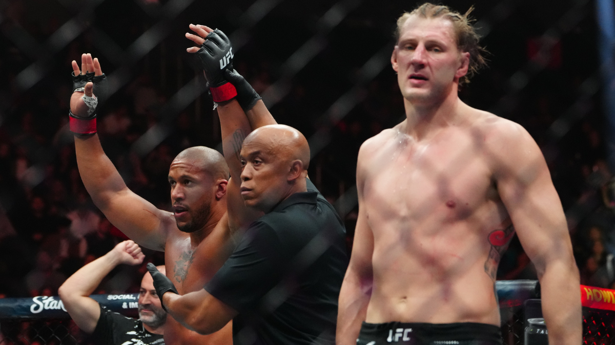 UFC 310 Ciryl Gane s'en sort de justesse face à Alexander Volkov