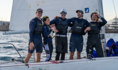 Voile Ange Delerce et son équipage vice-champions du monde U23 de Match Racing