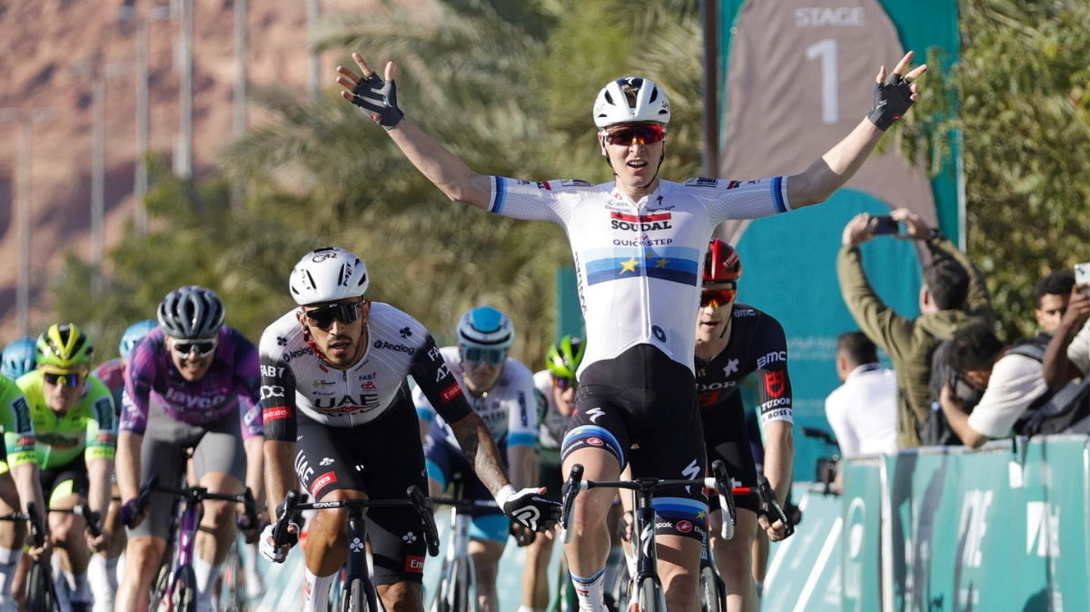 AlUla Tour 2025 Tim Merlier remporte la 1ère étape (1)