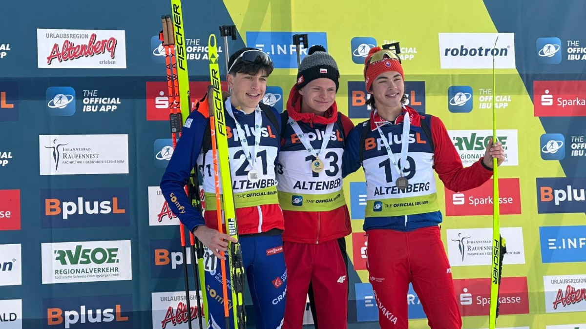 Biathlon Antonin Delsol vice-champion d'Europe juniors de l'individuel