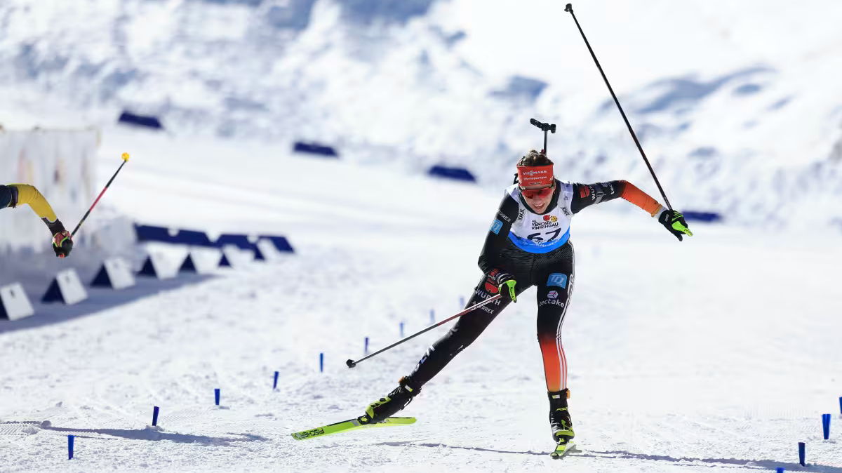 Biathlon Championnats d'Europe Johanna Puff en or sur l'individuel, Amandine Mengin 4ème (1)