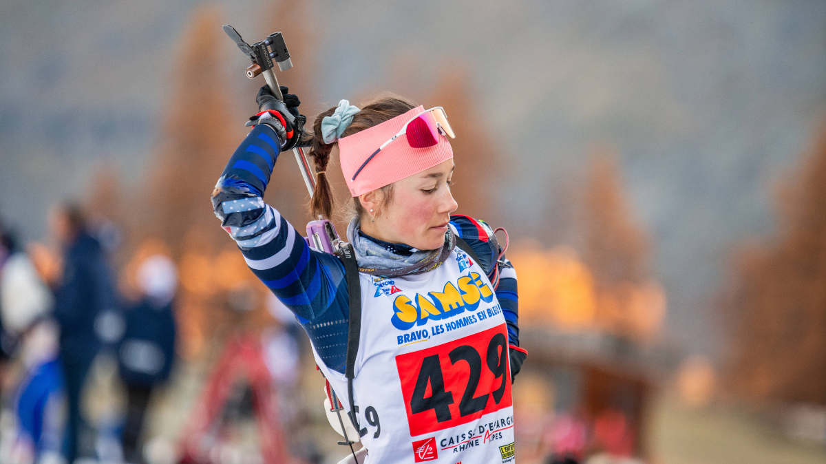 Biathlon La France vice-championne d'Europe juniors du relais mixte simple