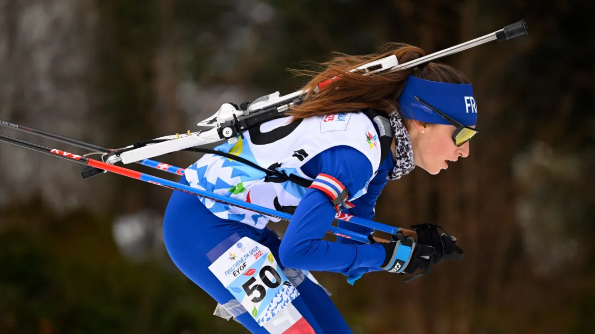 Biathlon La France vice-championne d'Europe juniors du relais mixte