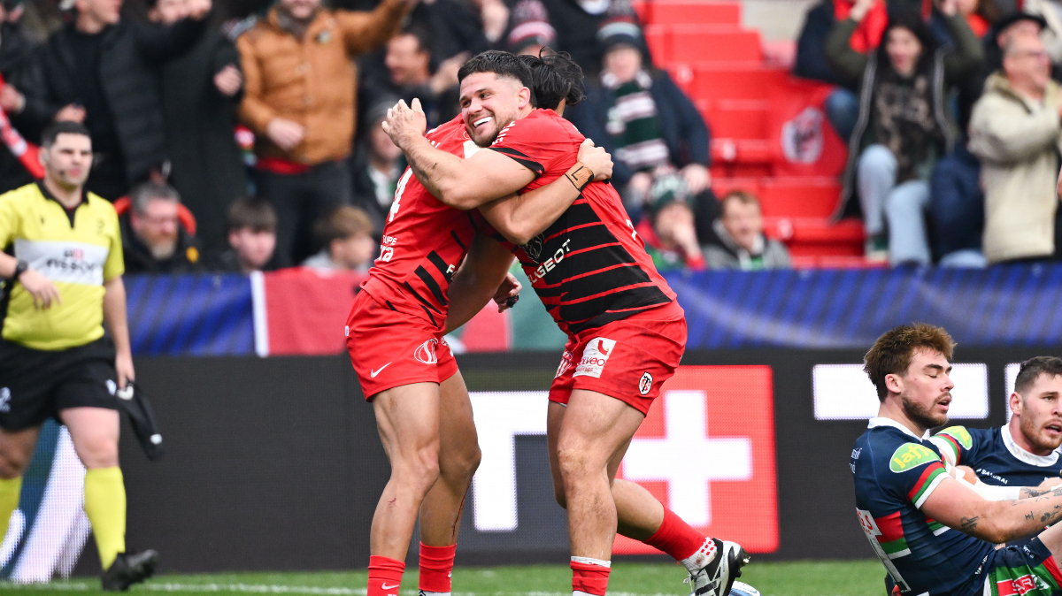 Champions Cup (J4) Le Stade Toulousain roule sur les Leicester Tigers