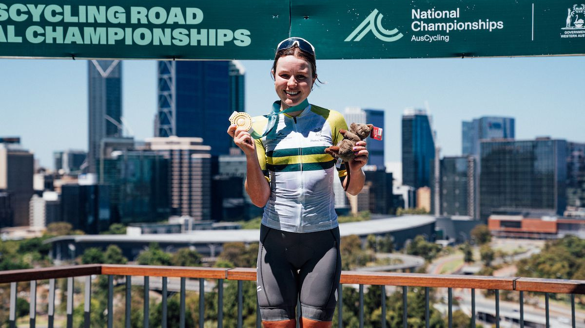 Cyclisme sur route Lucinda Stewart championne d'Australie de la course en ligne