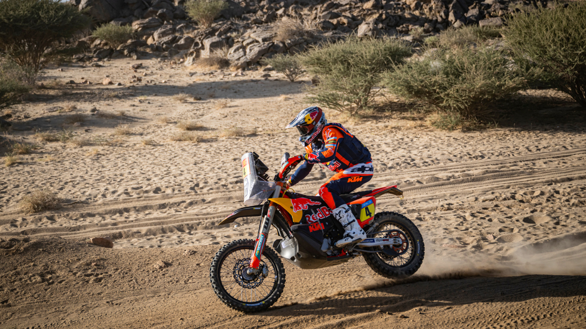 Dakar 2025 Motos - Classement 2ème étape