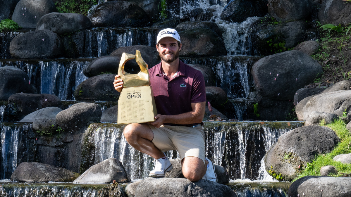 Golf : Julien Sale crée la sensation en remportant le Smart Infinity Philippine Open