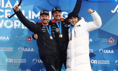 Ice climbing Les frères Ladevant s'offrent un doublé en Coupe du monde en Suisse