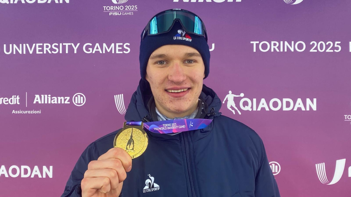 Jeux Mondiaux Universitaires d'hiver 2025 : Nathanaël Peaquin offre un deuxième titre au biathlon français sur la mass start