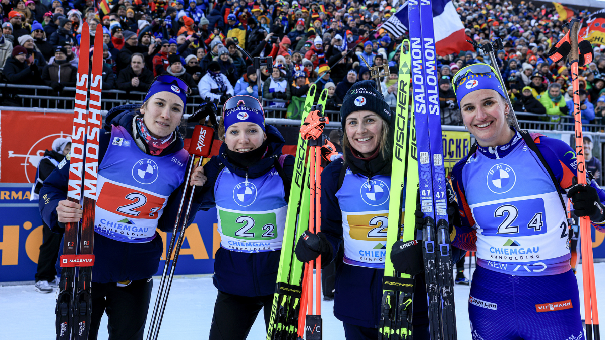 Relais femmes Ruhpolding Les Bleues troisièmes, la victoire pour l'Allemagne (1)