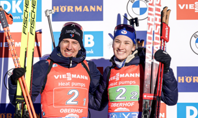 Relais mixte simple Oberhof Première pour la Finlande, la France deuxième (1)