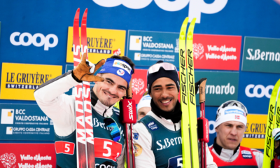 Ski de fond Cogne La France deuxième du sprint par équipes hommes