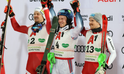 Slalom hommes Schladming 2025 Timon Haugan s'impose (1)