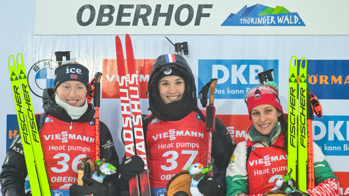 Sprint femmes Oberhof Paula Botet s'impose pour son retour en Coupe du monde !