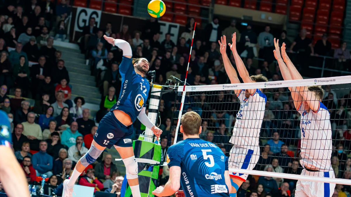 Volley Ligue des Champions (H) Dominé par Halkbank, Saint-Nazaire reste en course pour les barrages