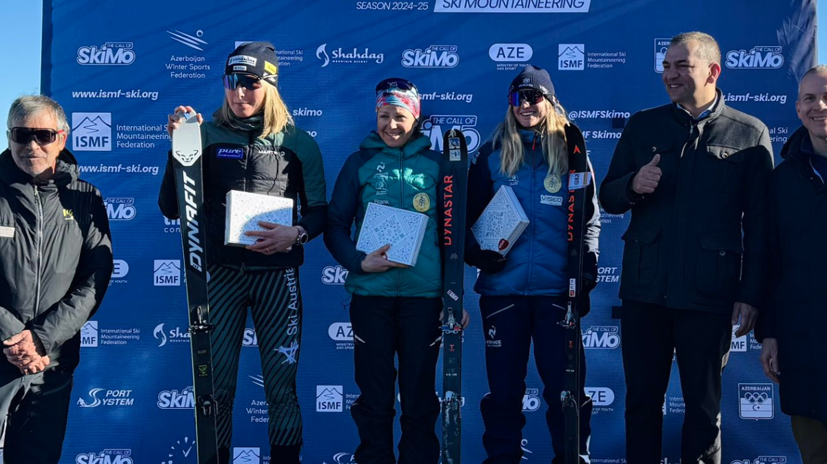 Ski Alpinisme Shahdag : La vertical race pour Axelle Gachet-Mollaret, Emily Harrop encore sur le podium