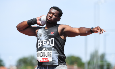 Athlétisme Record de France de lancer du poids en salle pour Fred Moudani-Likibi