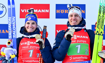 Biathlon Championnats du monde La France en or sur le relais mixte simple !