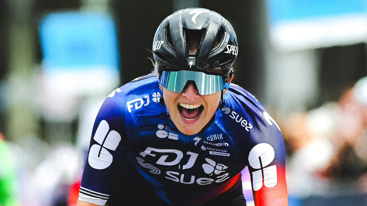 Cadel Evans Road Race Women Ally Wollaston surpuissante !