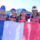 FOJE d'hiver 2025 Le relais mixte français de ski de fond termine en argent