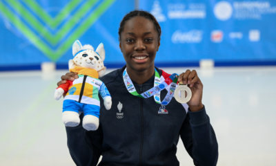 FOJE d'hiver 2025 Lisa Victoria Ngo Mouaha (short-track) en argent sur 1000m