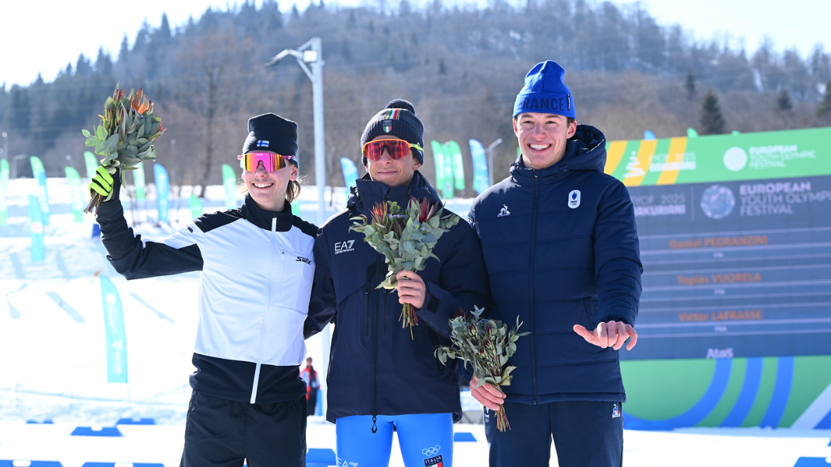 FOJE d'hiver 2025 Victor Lafrasse (ski de fond) en bronze sur 7,5 km classique
