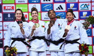 Judo Paris Grand Slam 2025 Fanny-Estelle Posvite, Audrey Tcheuméo (-78 kg) et Alexis Mathieu (-90 kg) raflent le bronze