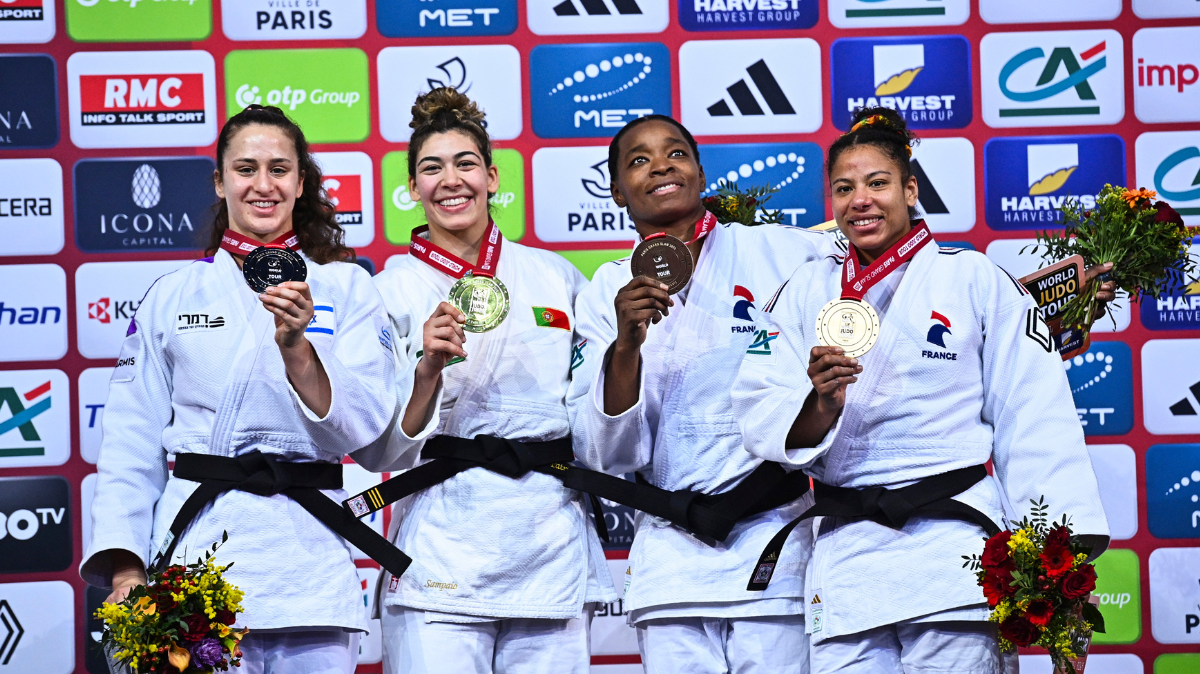 Judo Paris Grand Slam 2025 Fanny-Estelle Posvite, Audrey Tcheuméo (-78 kg) et Alexis Mathieu (-90 kg) raflent le bronze