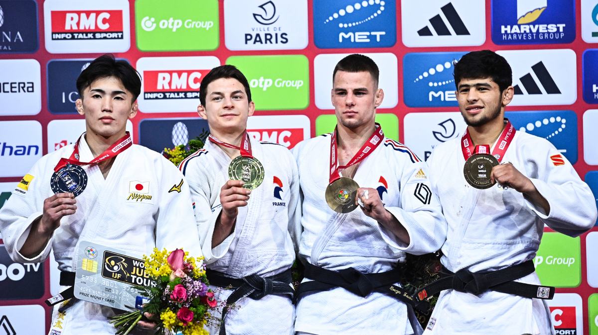 Judo Paris Grand Slam 2025 Romain Valadier-Picard triomphe en -60 kg, Enzo Jean en bronze !