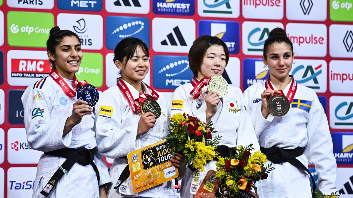 Judo Paris Grand Slam 2025 Shirine Boukli remporte l'argent (-48 kg)