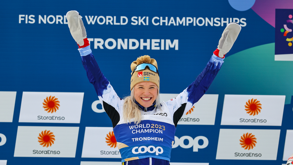 Mondiaux Ski de fond 2025 Troisième titre mondial d'affilée en sprint pour Jonna Sundling