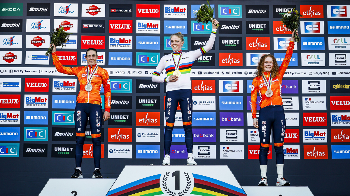 Mondiaux cyclo-cross 2025 Le triplé pour Fem van Empel (1)