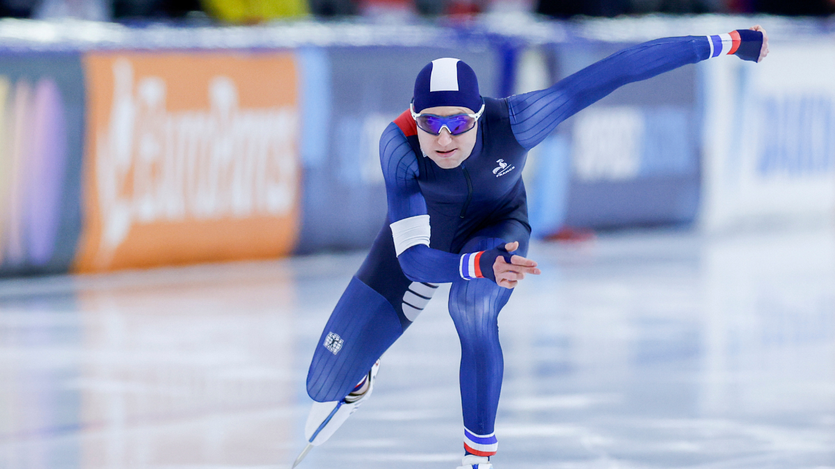 Patinage de vitesse Mathieu Belloir en bronze sur la mass start de la Coupe du monde de Milwaukee !
