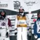 Ski de bosses Val Saint-Côme Perrine Laffont et Benjamin Cavet sur le podium en parallèle