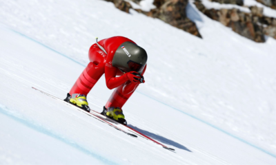 Ski de vitesse Cléa Martinez et Bastien Montès sur le podium à Vars