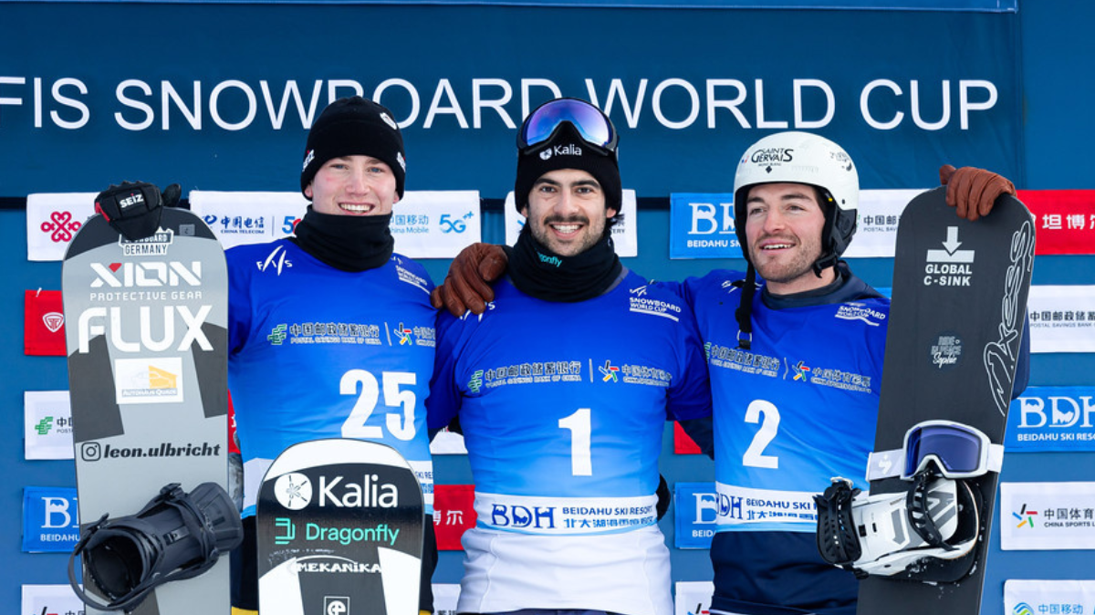 Snowboardcross Beidahu Loan Bozzolo s'offre lui aussi un podium